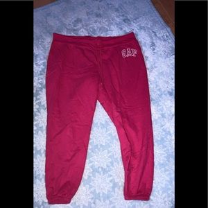 Gap hot pink joggers